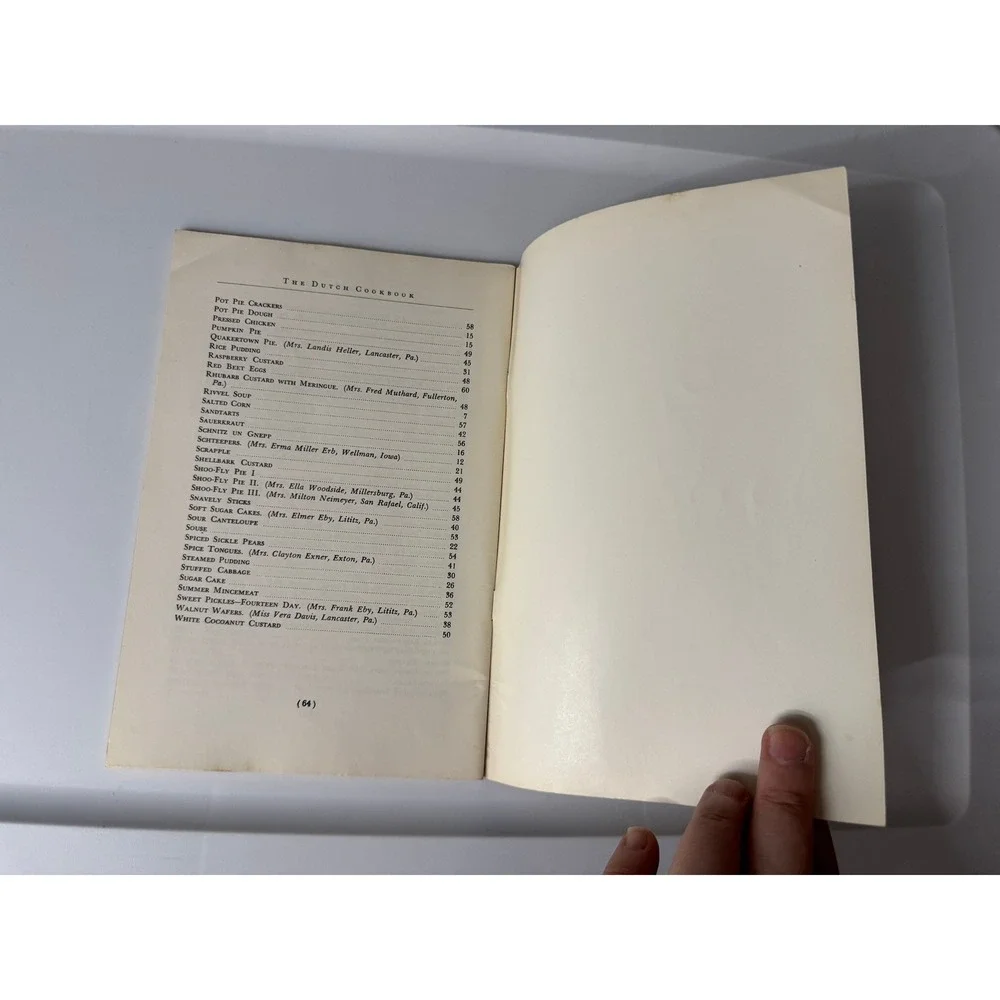 Edna Eby Heller Dutch Cookbook Revised‎ 10th Printing 1969 Pennsylvania Dutch